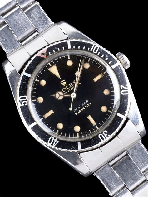 Rolex Submariner Small Crown Submariner Reference 6536/1